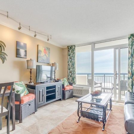 Oceanfront Condo W Balcony Minutes Walk To The Beach Myrtle Beach Esterno foto