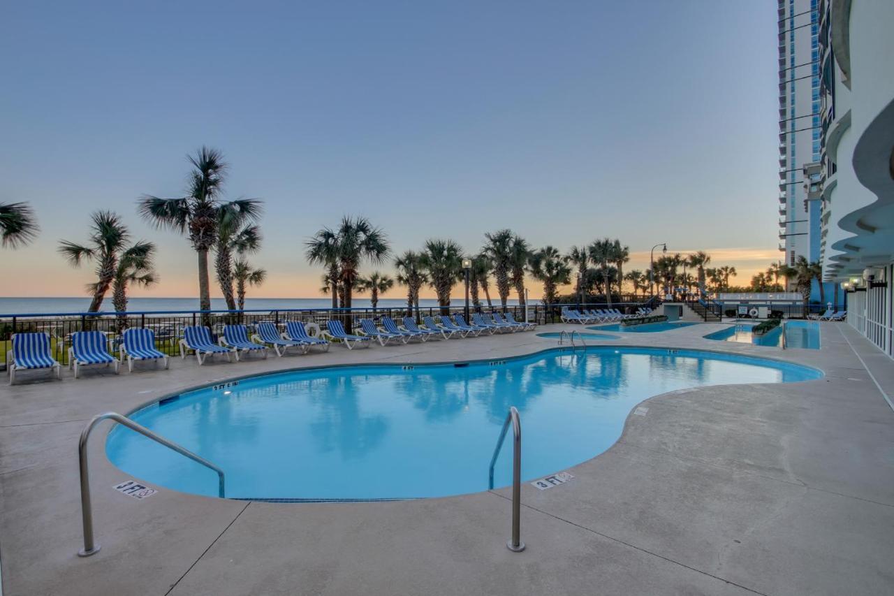 Oceanfront Condo W Balcony Minutes Walk To The Beach Myrtle Beach Esterno foto