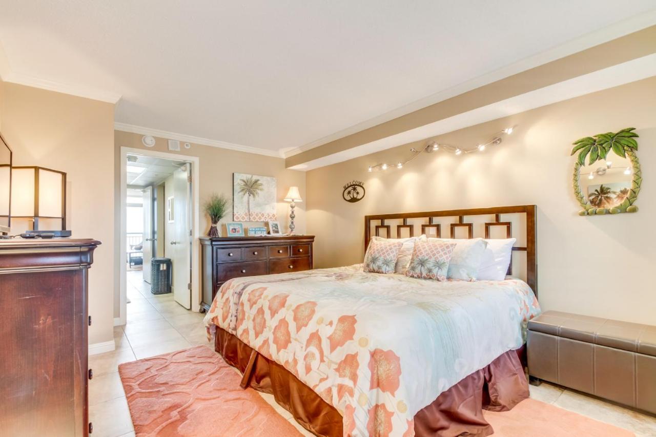Oceanfront Condo W Balcony Minutes Walk To The Beach Myrtle Beach Esterno foto