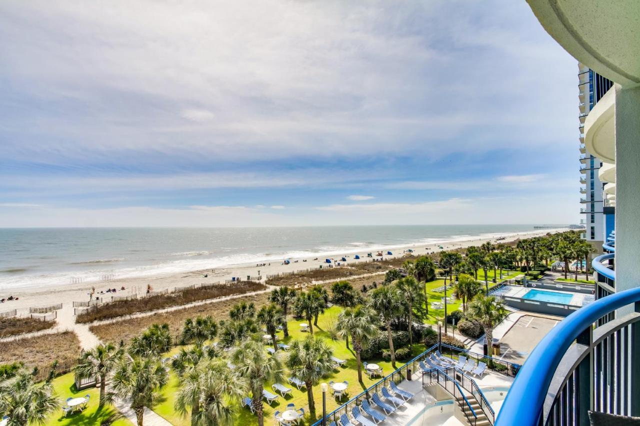Oceanfront Condo W Balcony Minutes Walk To The Beach Myrtle Beach Esterno foto